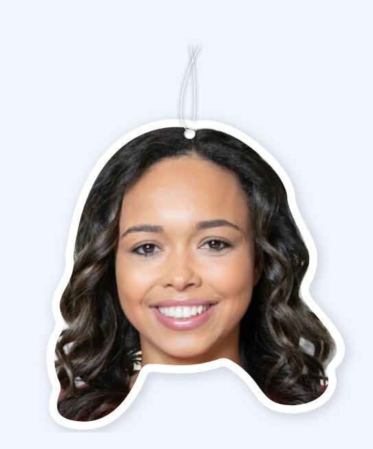 Woman Face Air Freshener